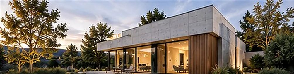 Einfamilienhaus mit Holzfassade